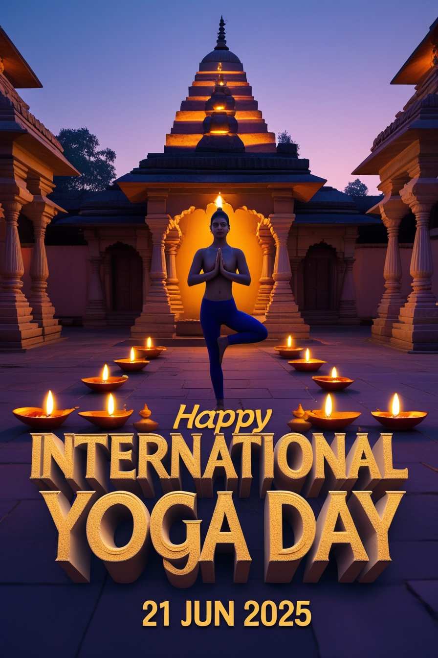 Yoga Day Wishes Photo With Positive Quote - Royalty Free Yoga Day Wishes Image | Pngmagic Free Download Yoga Day Wishes Photo With Positive Quote - High Quality Yoga Day Wishes Background