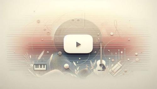 abstract music youtube thumbnail backgrounds for channels