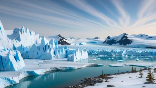 arctic glacier landscape nature images