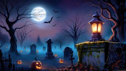 dark gothic halloween background wallpaper