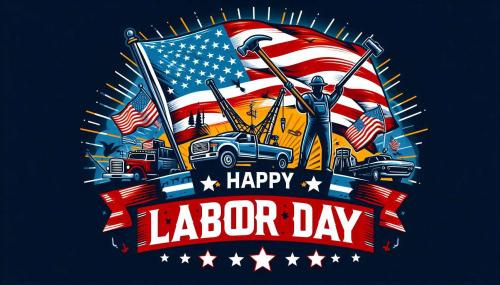 download and share patriotic happy us labor day images with flags