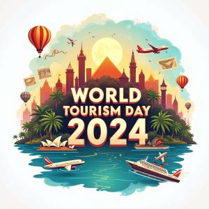 download world tourism day 2024 famous city photos for free