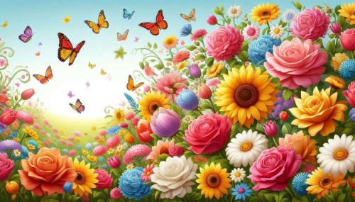 free beautiful flower background download