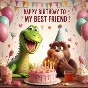 funny happy birthday wishes for best friend