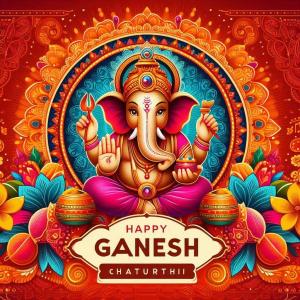 happy ganesh chaturthi 2024 festival backgrounds for mobile