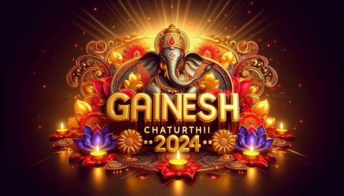 happy ganesh chaturthi 2024 photos for greeting cards