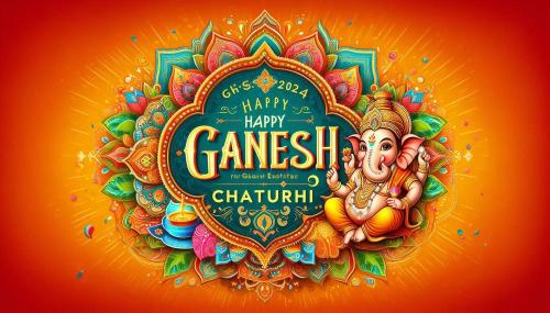 happy ganesh chaturthi 2024 religious puja images