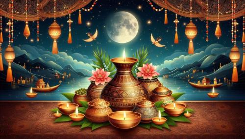 happy karwa chauth festival background images