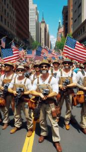 high-resolution happy us labor day parade photos download now