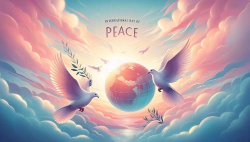 international day of peace stock photos