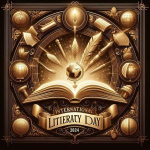 international literacy day 2024 interactive visuals for educational apps