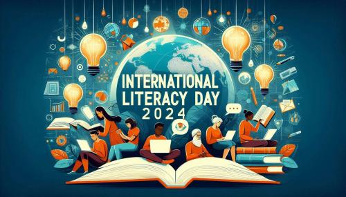 international literacy day 2024 stock photos for websites