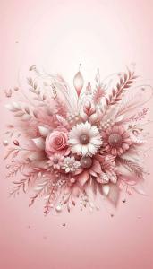 love-themed light pink background for lover