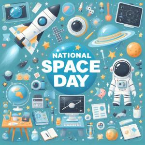 national space day educational pictures