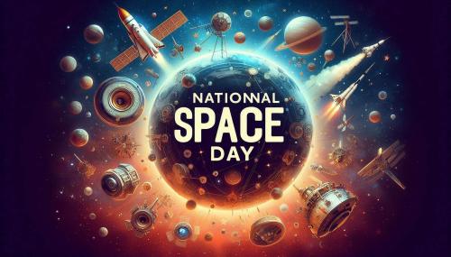 national space day space exploration backgrounds