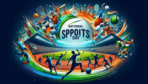 national sports day celebration images