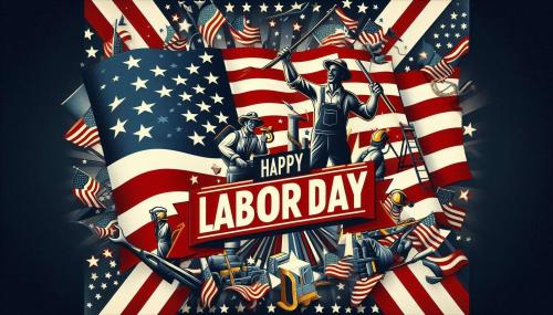 where to download vintage happy us labor day posters for free