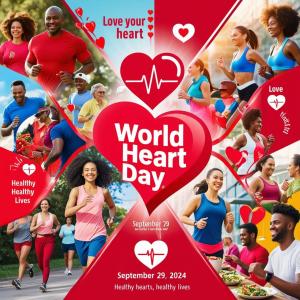 world heart day 2024 health awareness posters