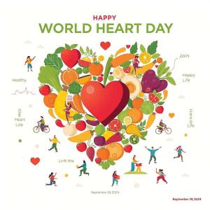 world heart day 2024 professional poster templates