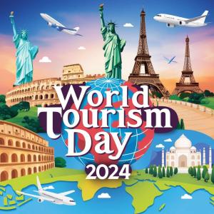 world tourism day 2024 postcard images for free download