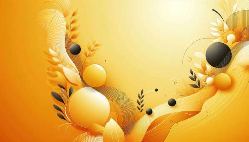 yellow orange background for brochure design with ample text space