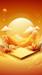 yellow orange gradient background for creative design