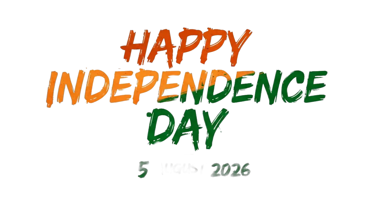 Free Download 15 August Independence Day Png 2026 - High Quality Happy Independence Day Png 2026 Transparent PNG
