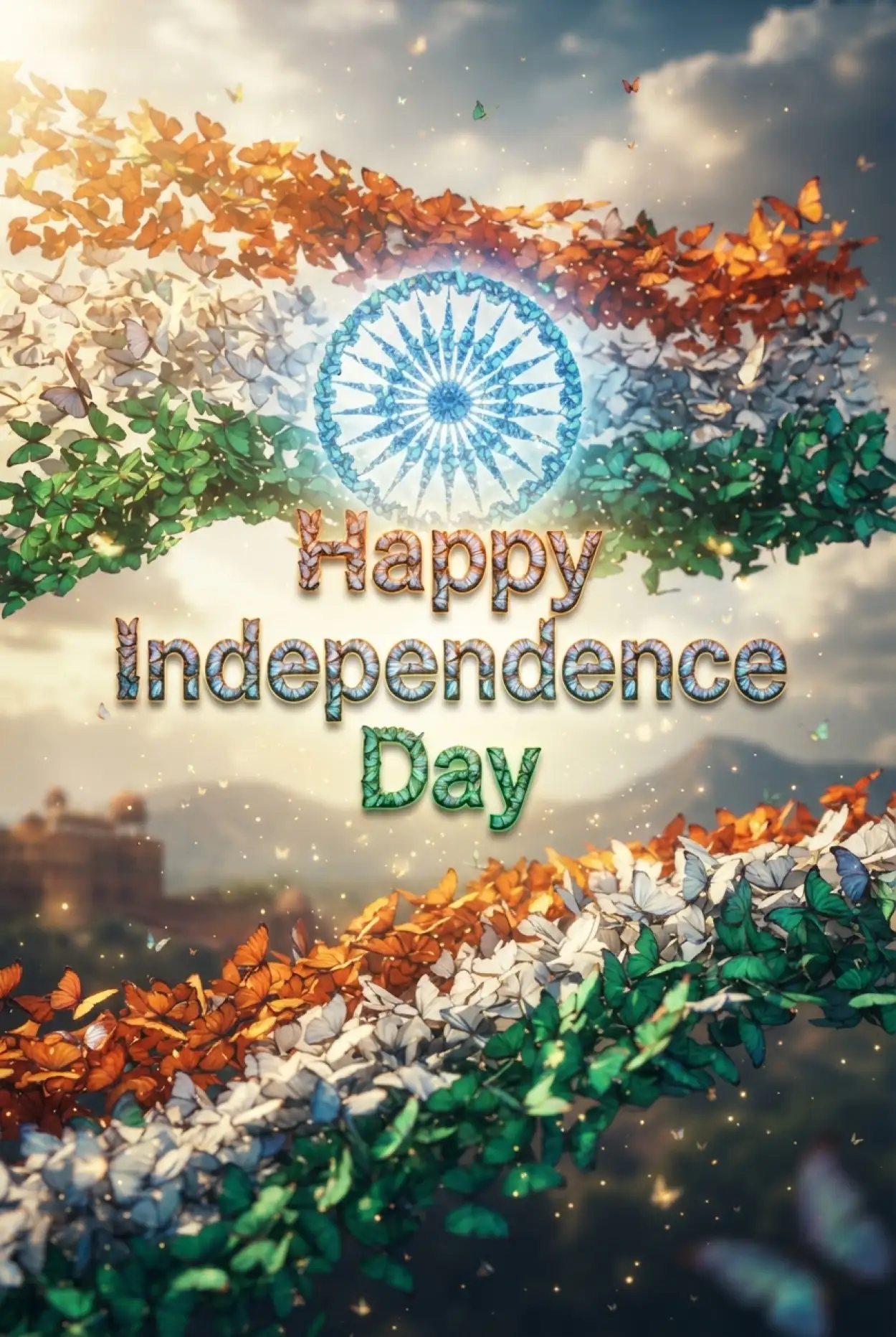 Free Download 15 August Whatsapp Post Design 2026 - High Quality Independence Day Poster 2026 Image