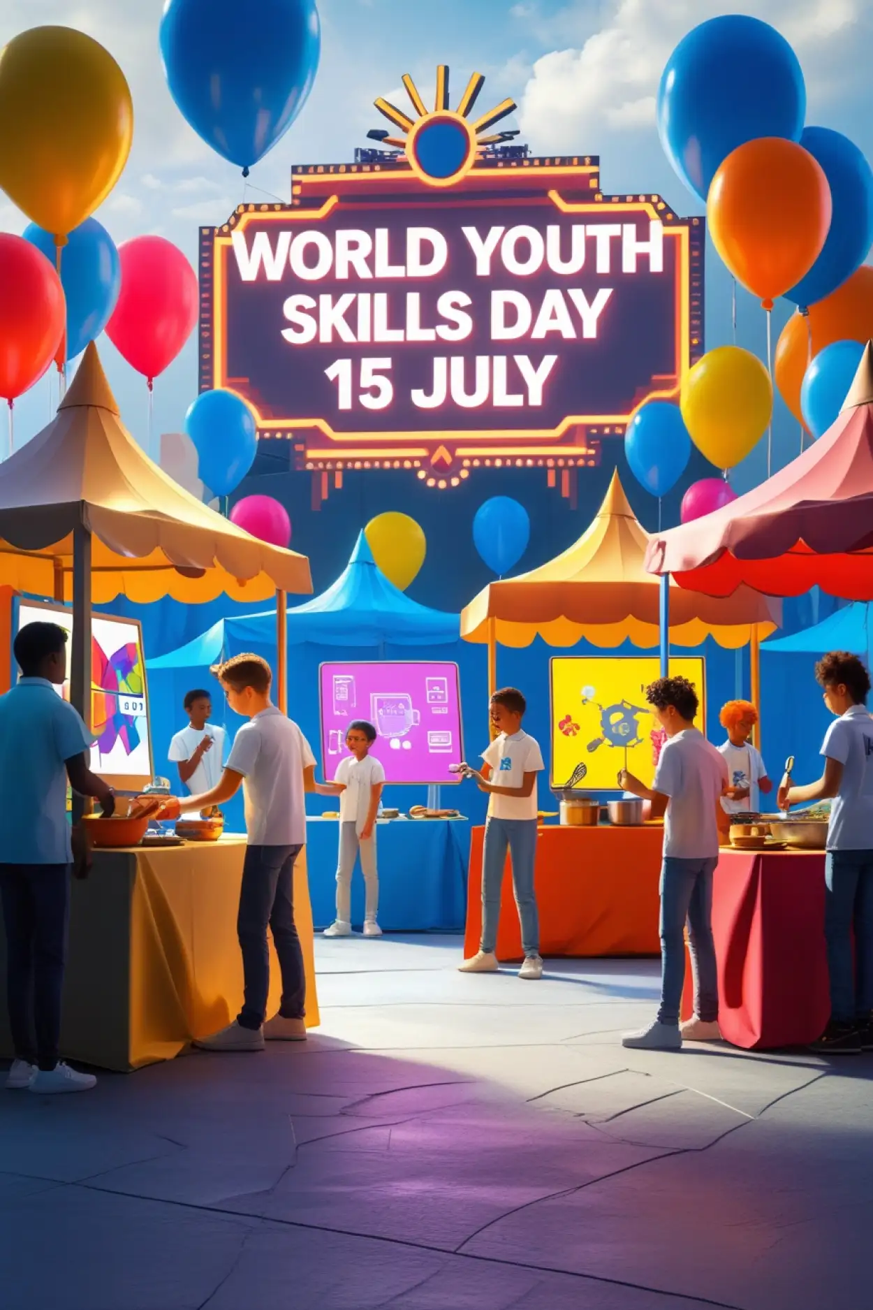 15 July Youth Skills Day Poster Download - Royalty Free World Youth Skills Day Image | Pngmagic Free Download 15 July Youth Skills Day Poster Download - High Quality World Youth Skills Day Background