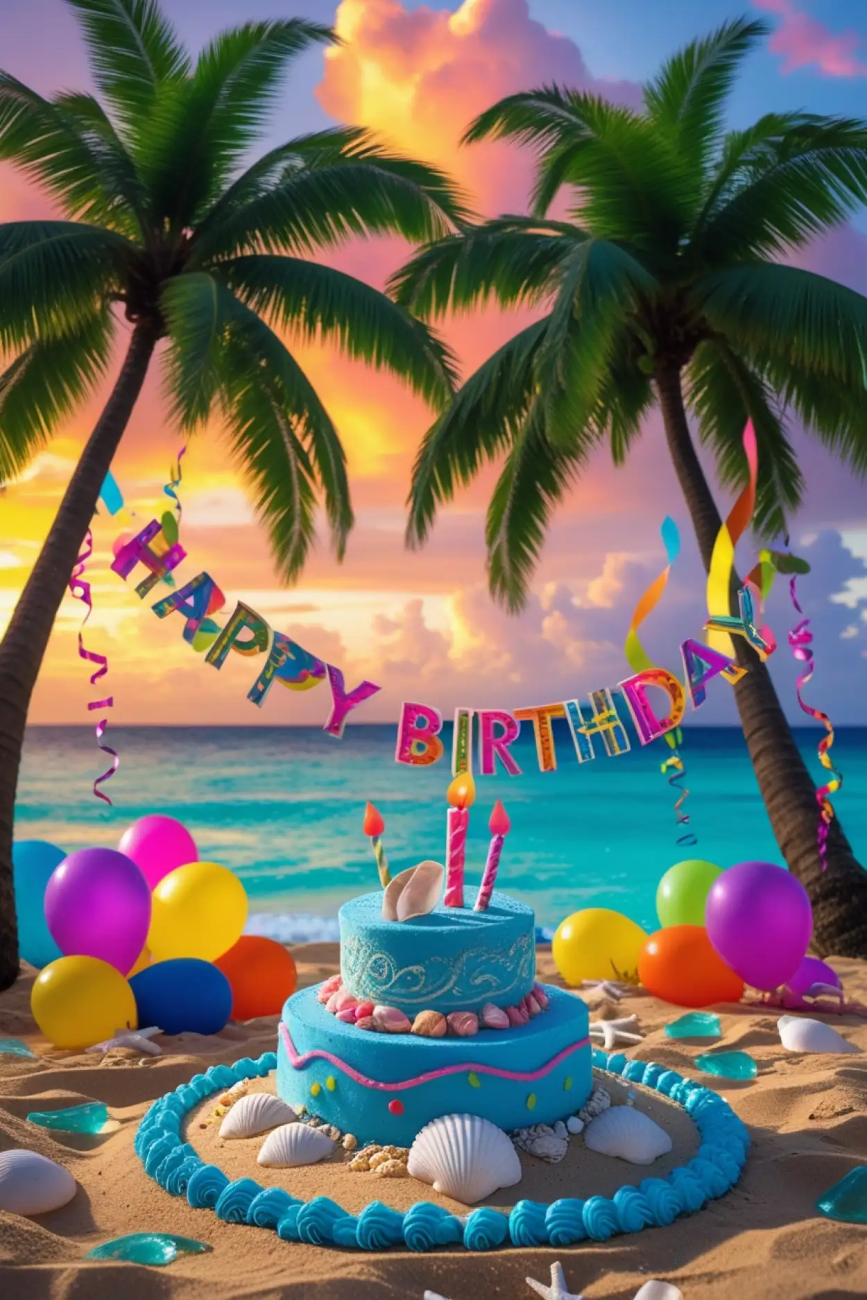 1st birthday background for baby boy