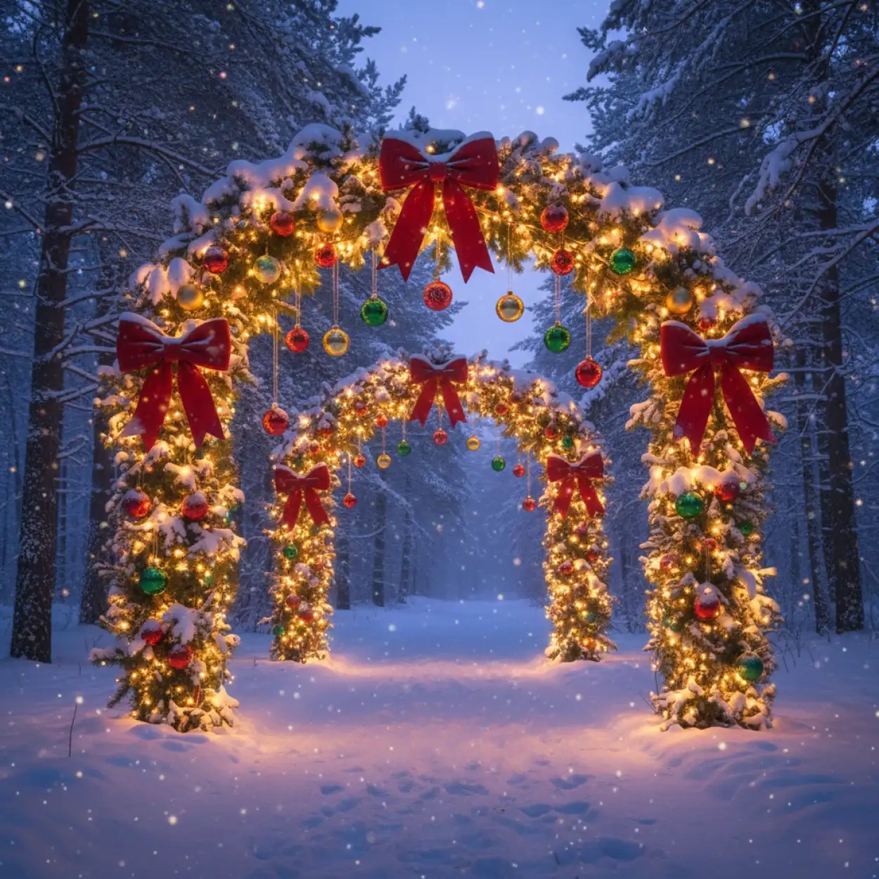 3d merry christmas background with santa claus