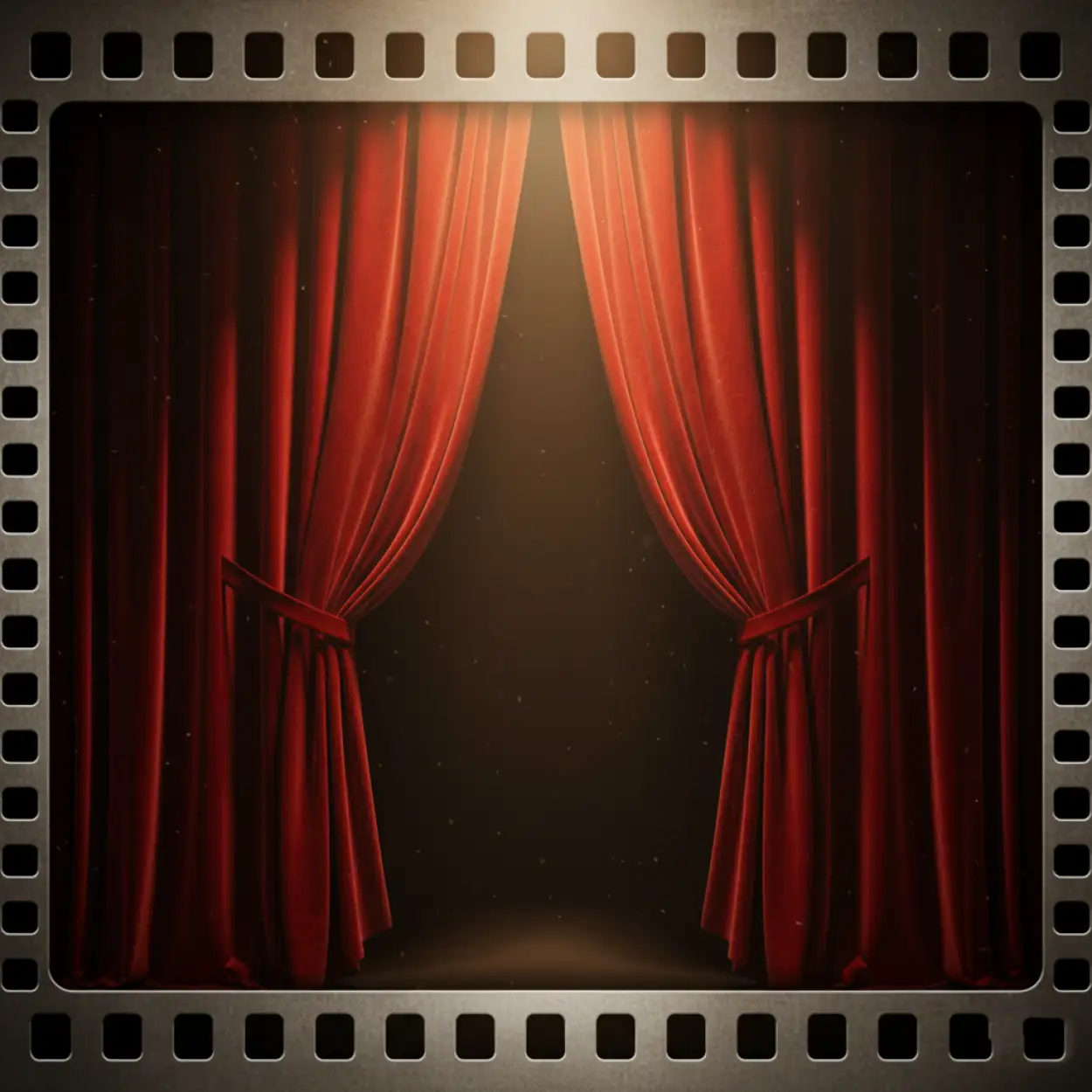 3d style youtube thumbnail background for movie reviews