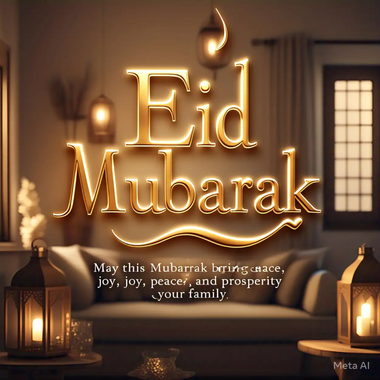 eid mubarak wishes for family