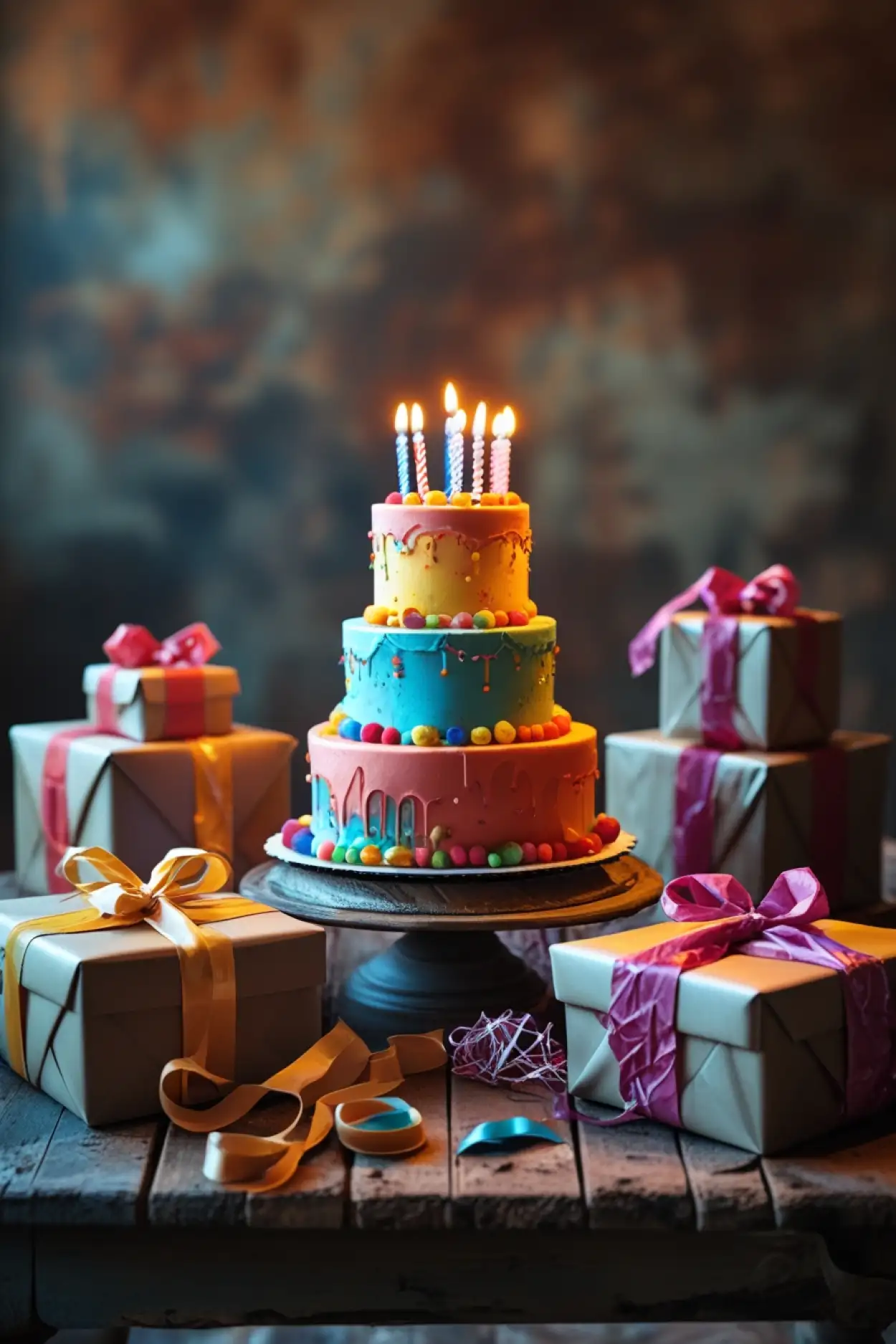 40th birthday background for Facebook post