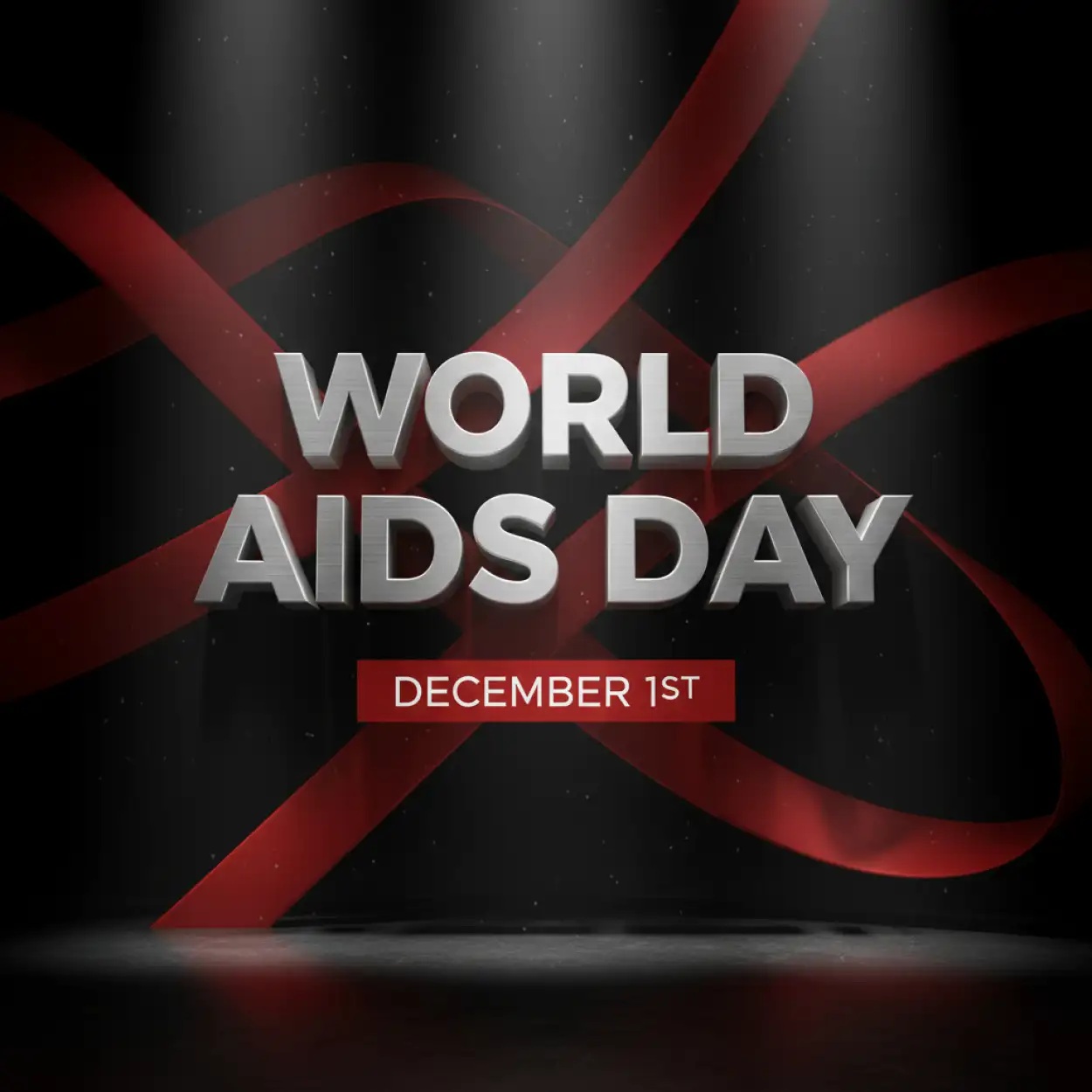 Free Download World AIDS Day HIV Awareness Facts 2025 - High Quality World AIDS Day Background