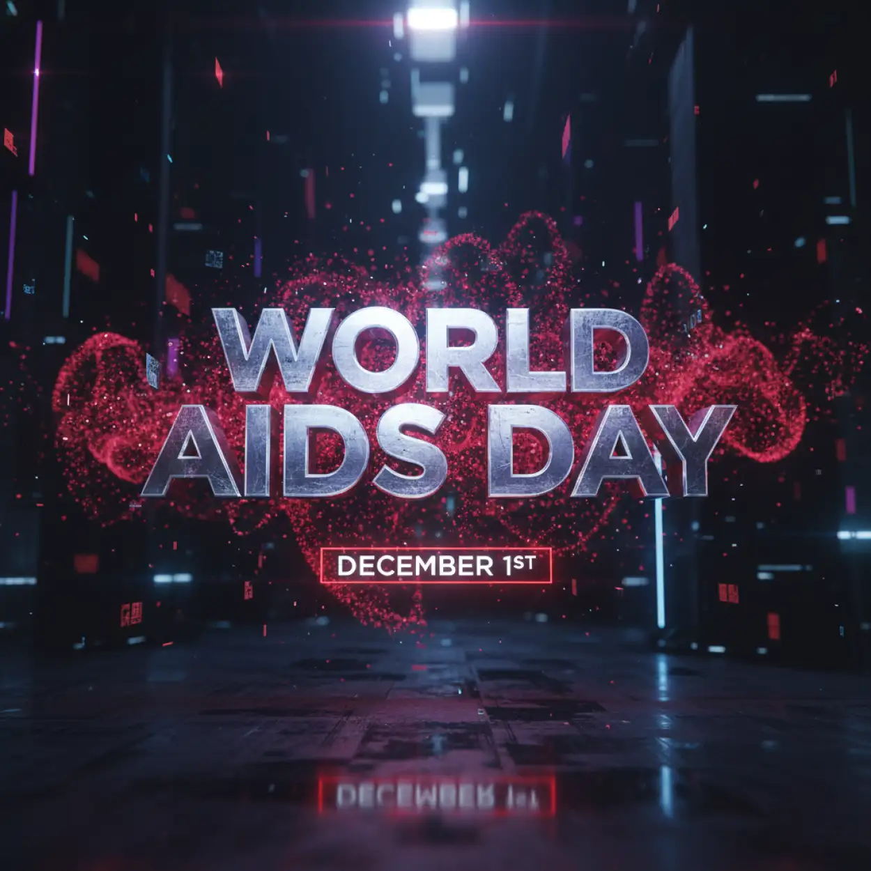 Free Download World AIDS Day HIV Treatment Support Initiatives - High Quality World AIDS Day Background