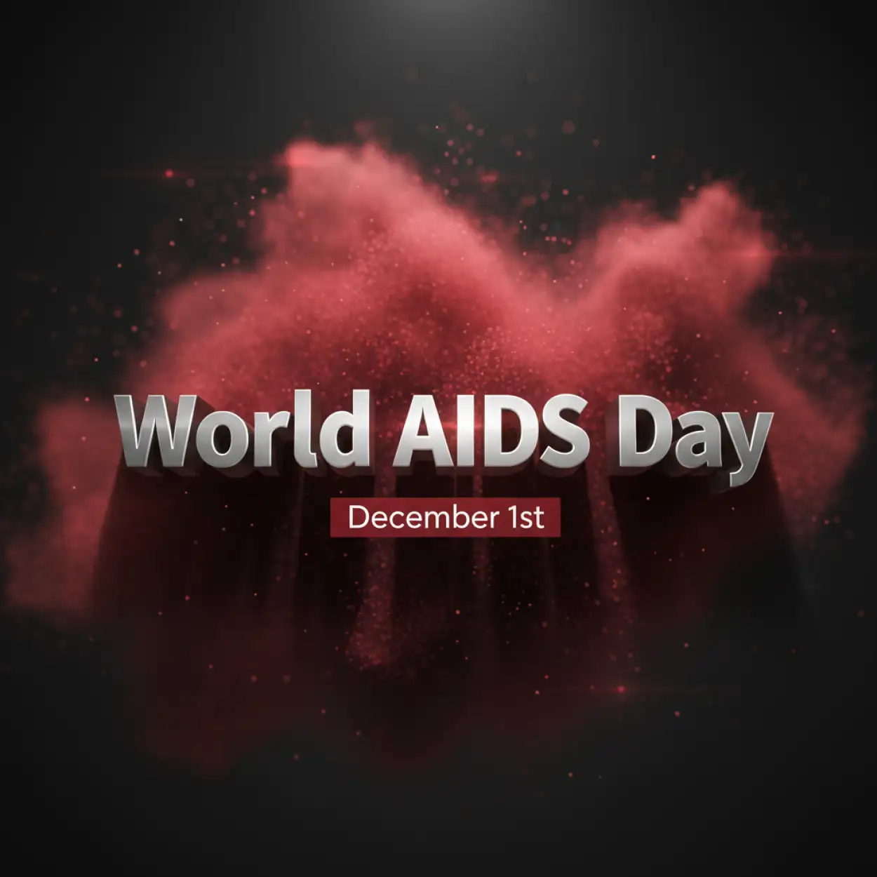 Free Download World AIDS Day Global Statistics 2025 - High Quality World AIDS Day Background