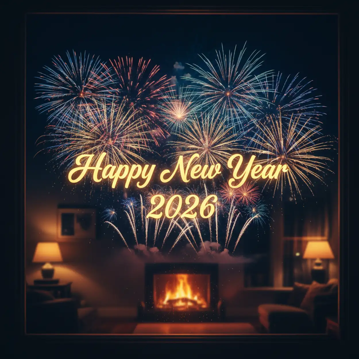 a3 new year greeting card design 2026