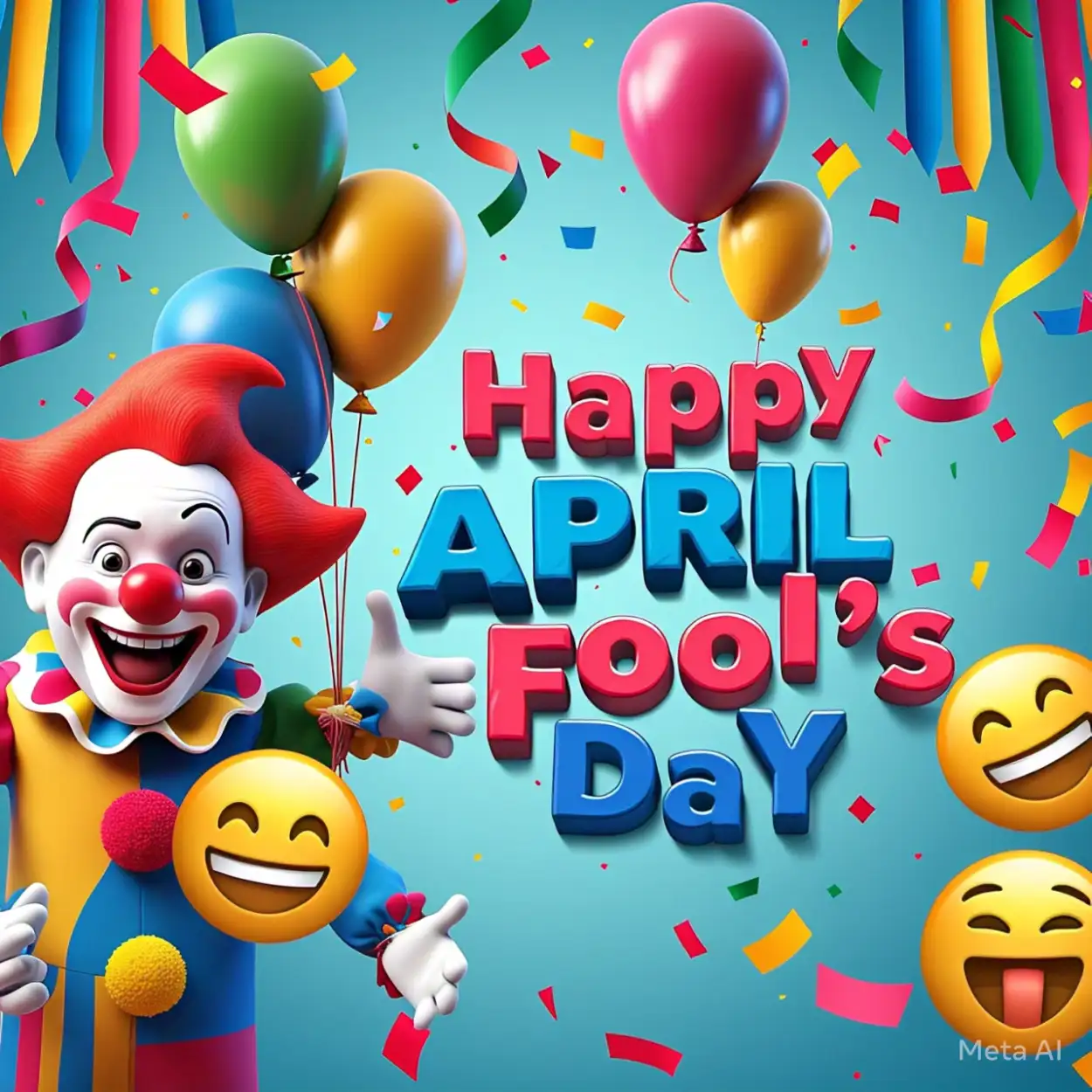 Happy April Fool Day Facebook Post Template - Royalty Free Happy April Fool Day Image | Pngmagic Free Download Happy April Fool Day Facebook Post Template - High Quality Happy April Fool Day Background