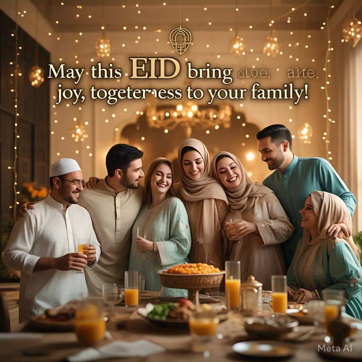 Heartfelt Eid Mubarak wishes for family and friends