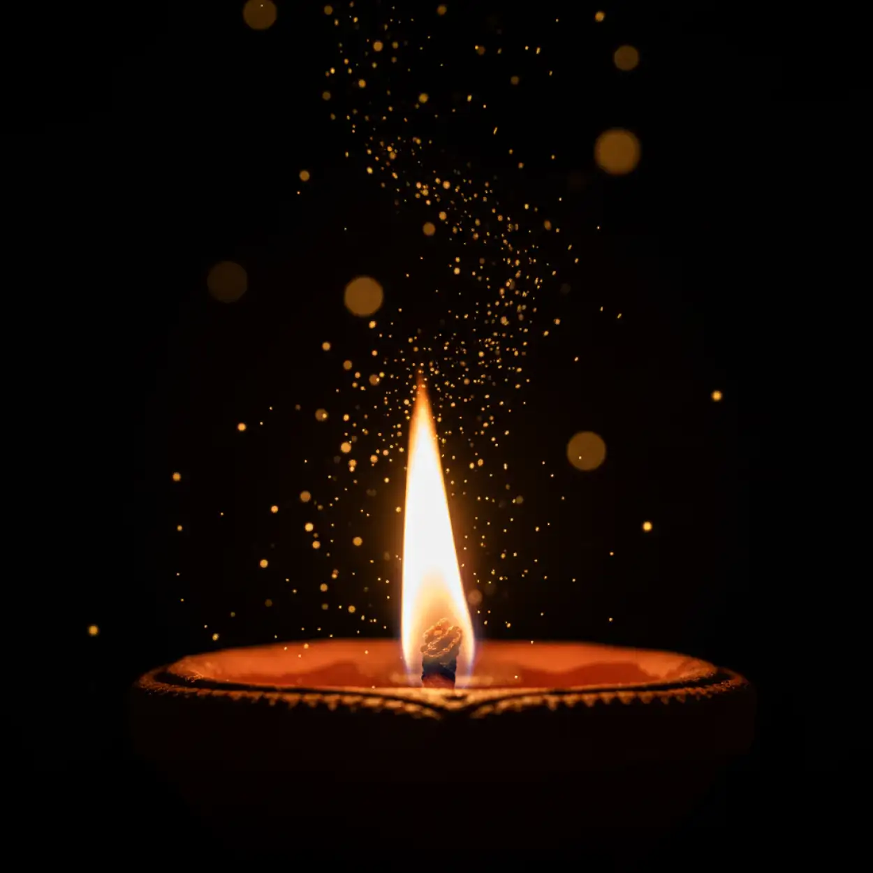 abstract diwali background for invitation card