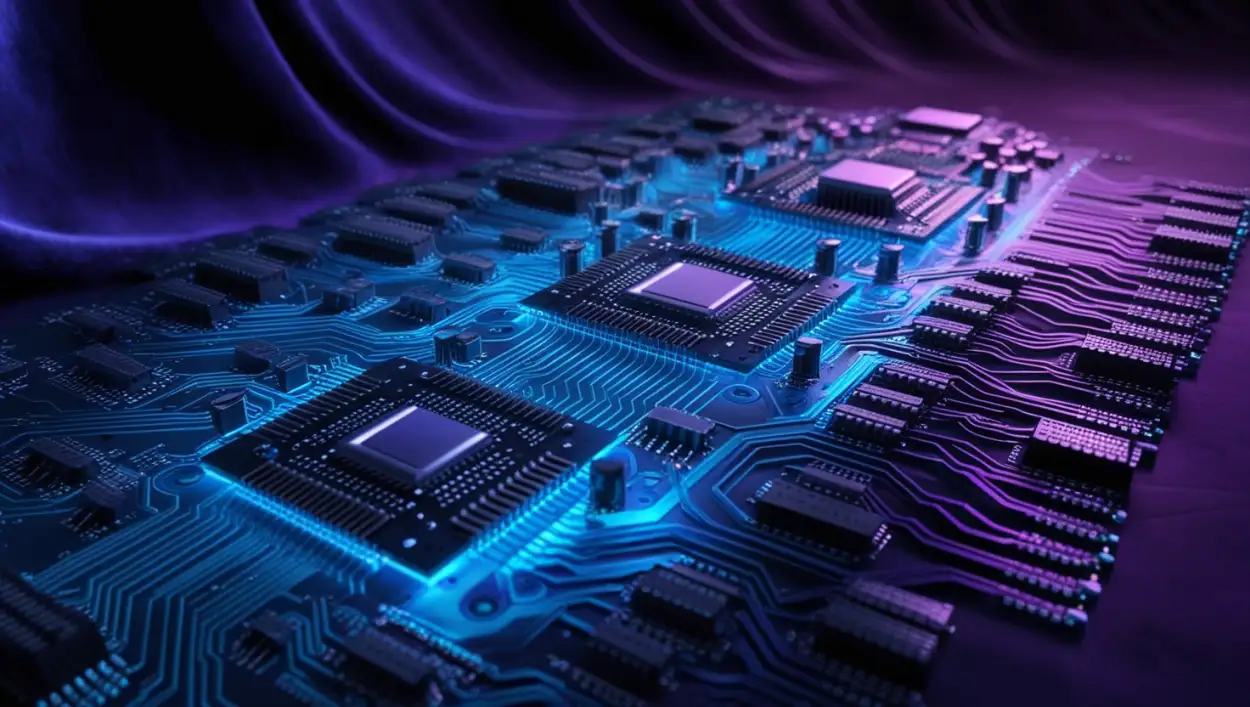 Abstract Futuristic Technology Background With 3D Grid - Royalty Free Technology Background Image | Pngmagic Free Download Abstract Futuristic Technology Background With 3D Grid - High Quality Technology Background Background