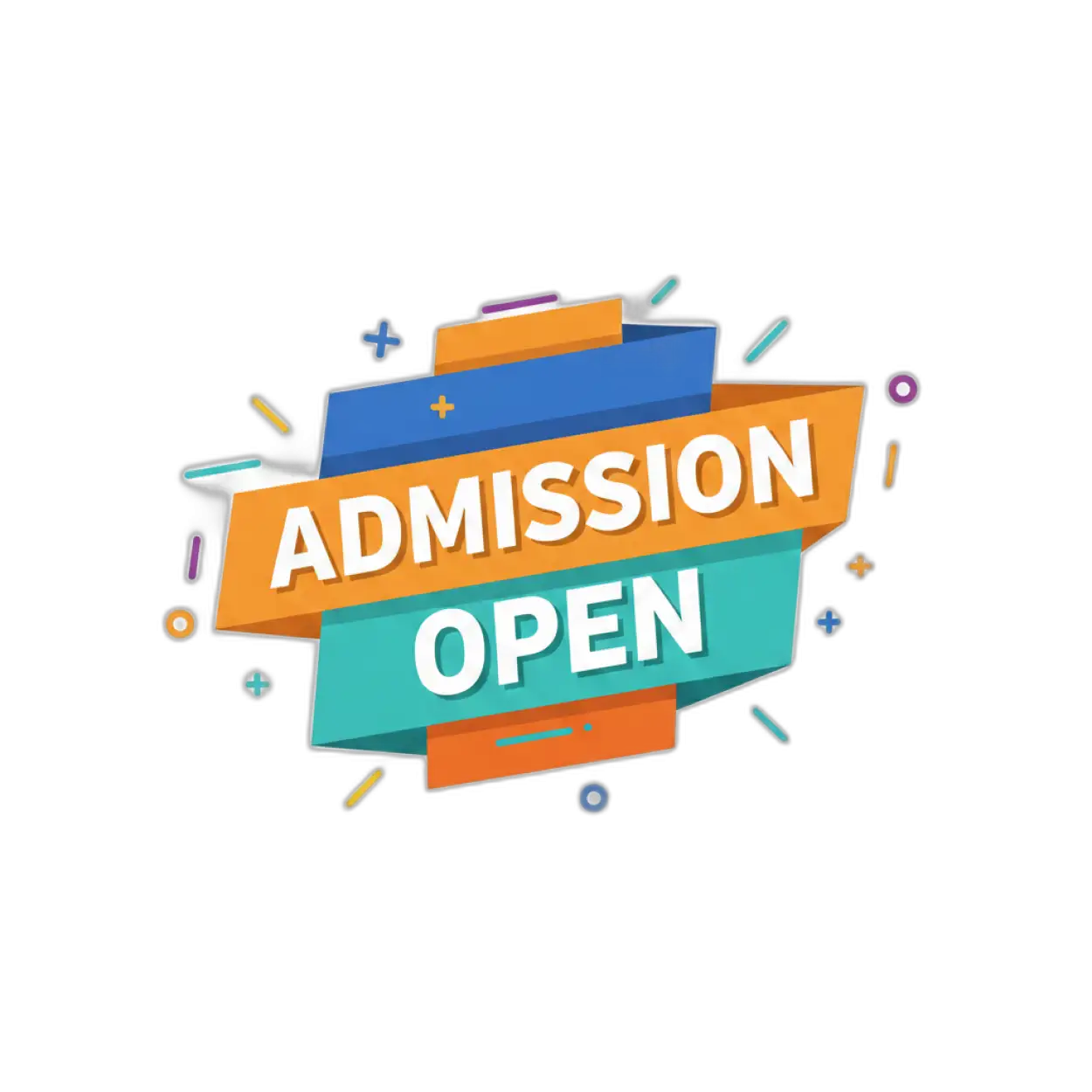Free Download Admission Open Transparent Png Vector Style - High Quality Admission Open Png PNG Image