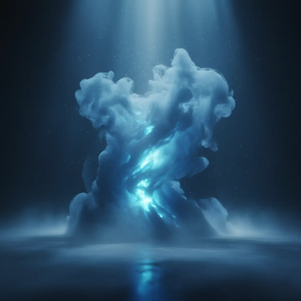 aesthetic blue YouTube thumbnail background 4K