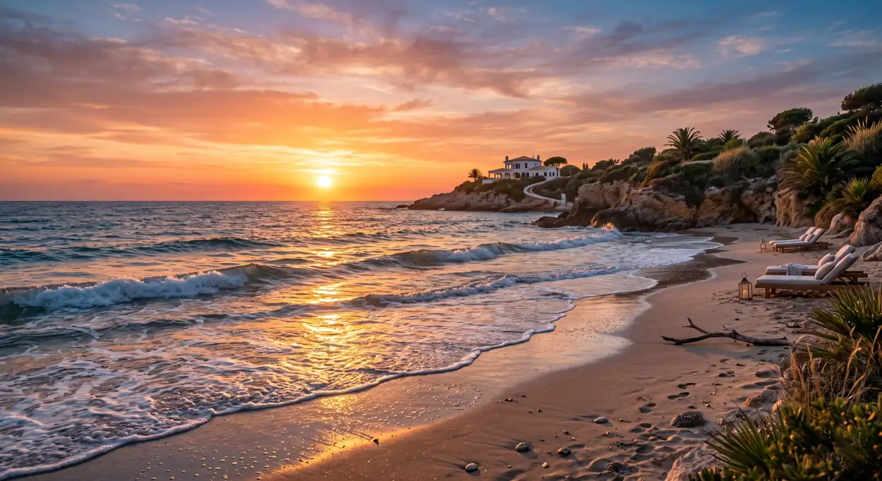 Free Download Aesthetic Golden Hour Summer Wallpaper - High Quality Summer Aesthetic Wallpaper Image