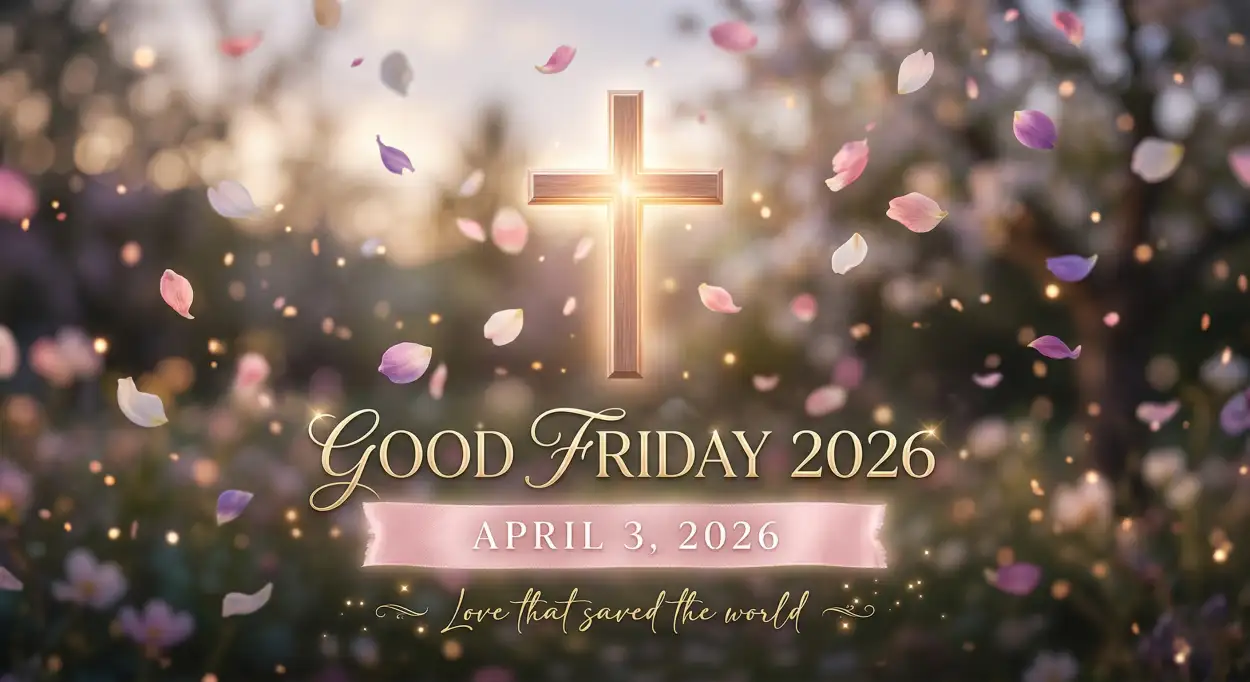 Free Download Aesthetic Good Friday Png Background - High Quality Good Friday 2026 Transparent PNG