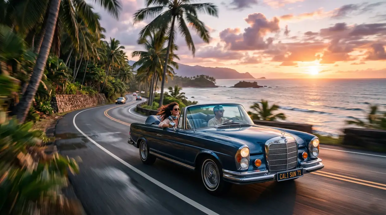Free Download Aesthetic Summer Wallpaper With Aesthetic Car Ride - High Quality Summer Aesthetic Wallpaper Image