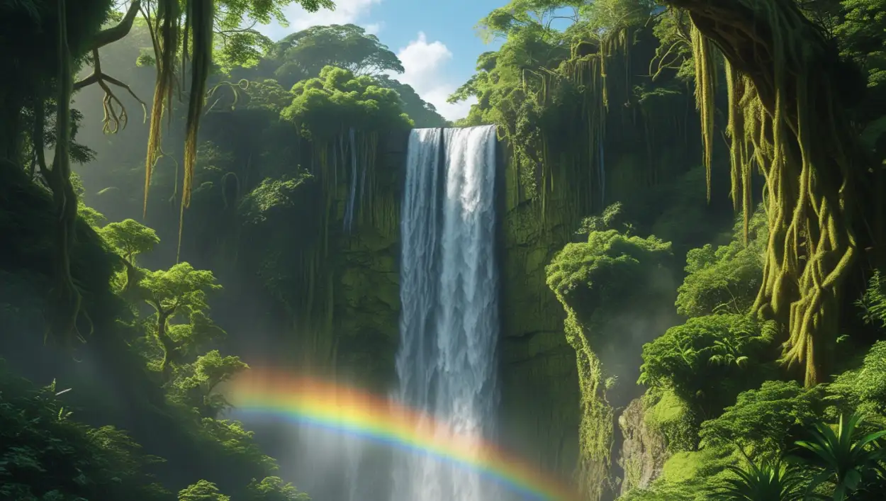 Aesthetic Waterfall Background For Art - Royalty Free Waterfall Background Image | Pngmagic Free Download Aesthetic Waterfall Background For Art - High Quality Waterfall Background Background