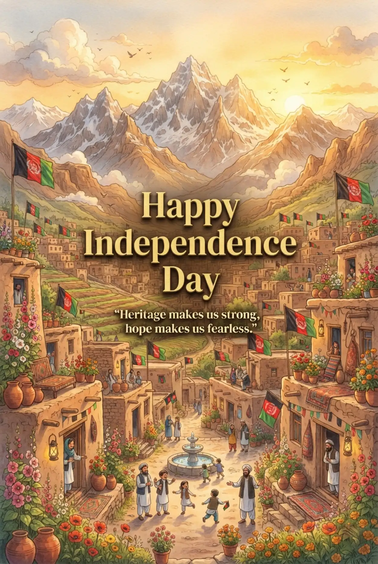 Free Download Afghan Independence Day 2026 Beautiful Images - High Quality Afghan Independence Day 2026 Image