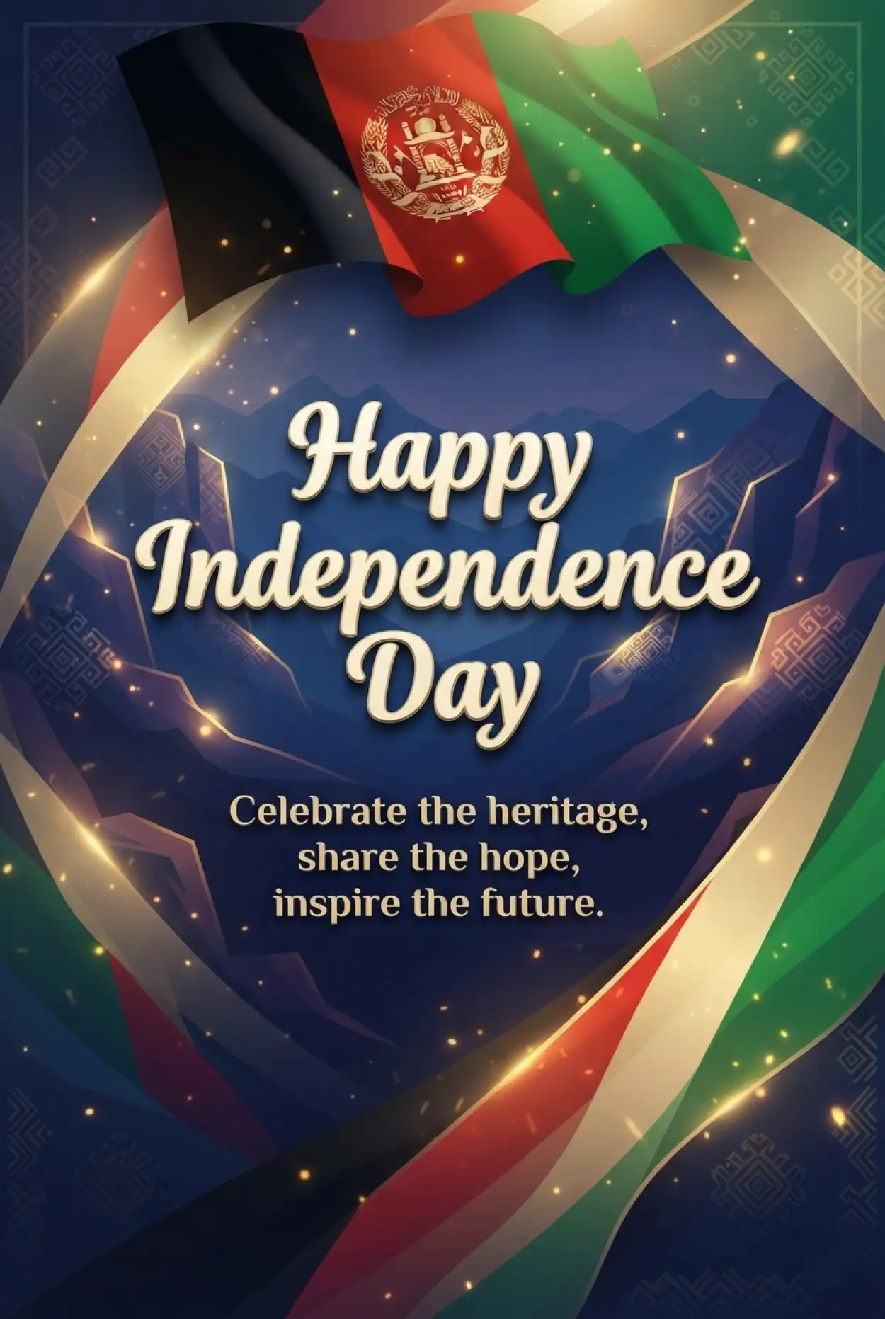 Free Download Afghan Independence Day 2026 Celebration Quotes - High Quality Afghan Independence Day 2026 Image